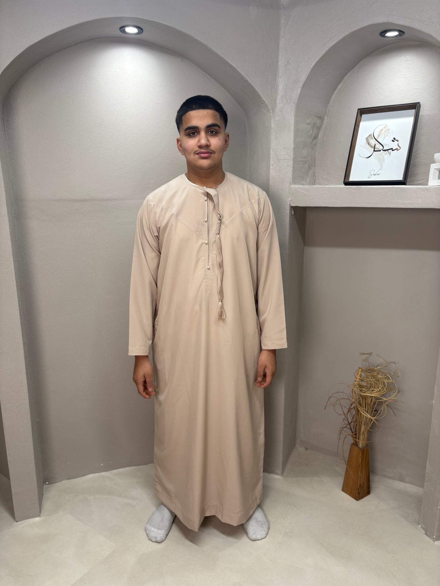 Beige Emirati Thobe