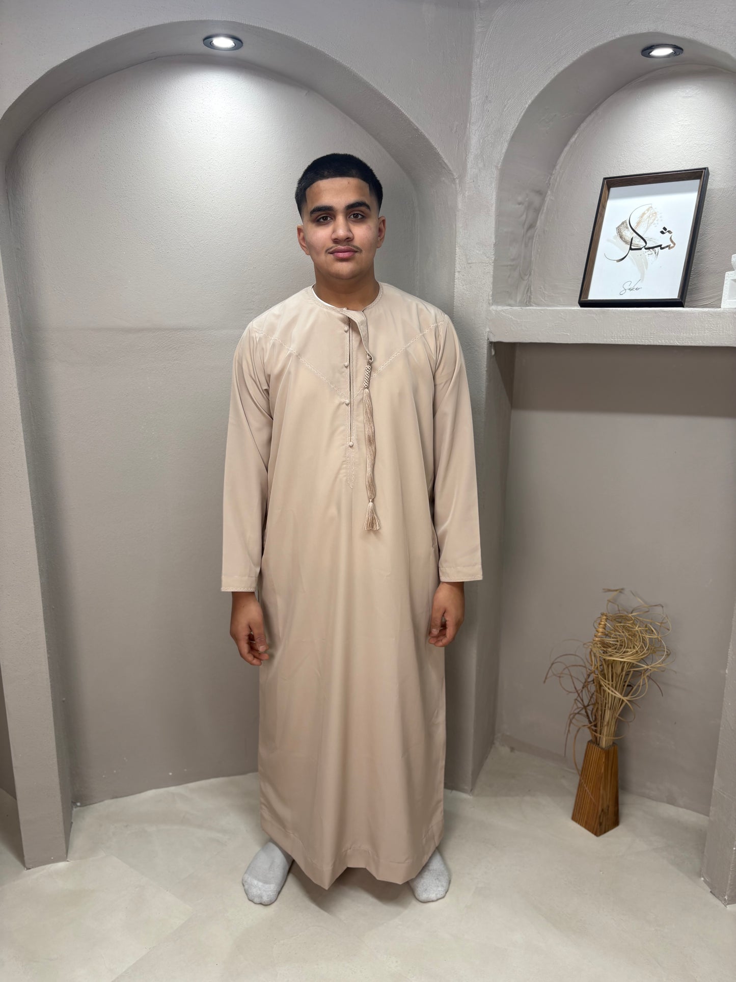 Beige Emirati Thobe