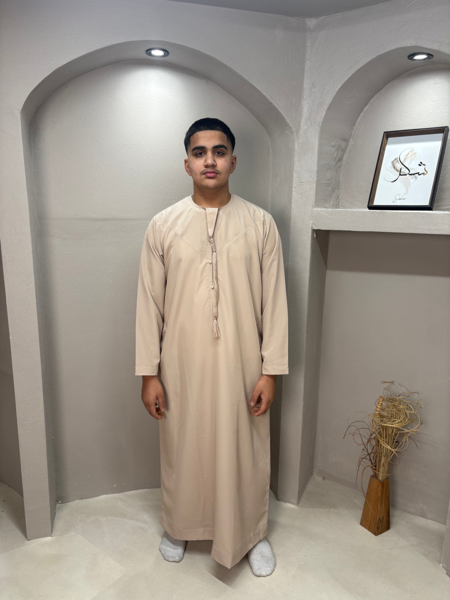 Beige Emirati Thobe