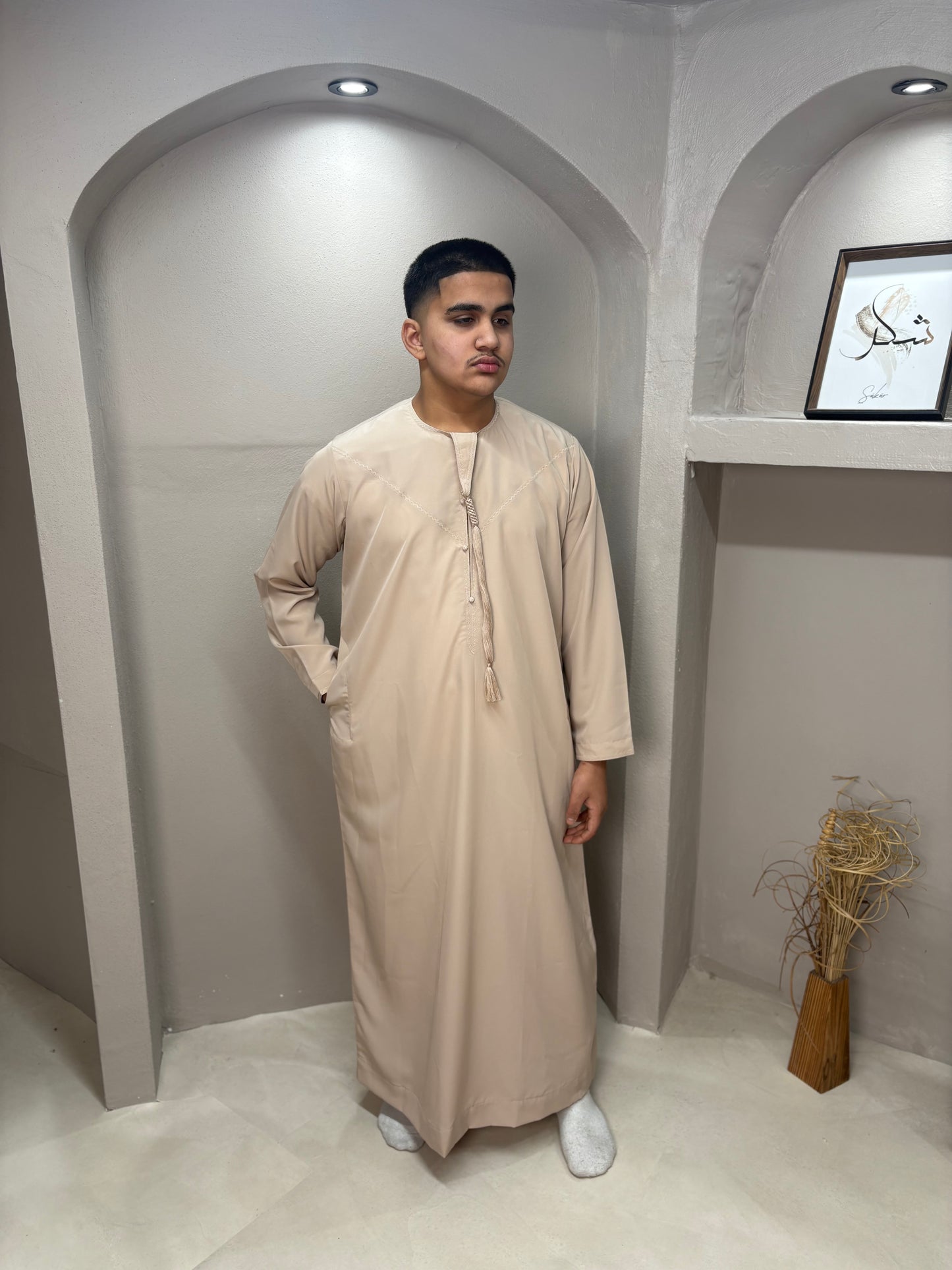 Beige Emirati Thobe