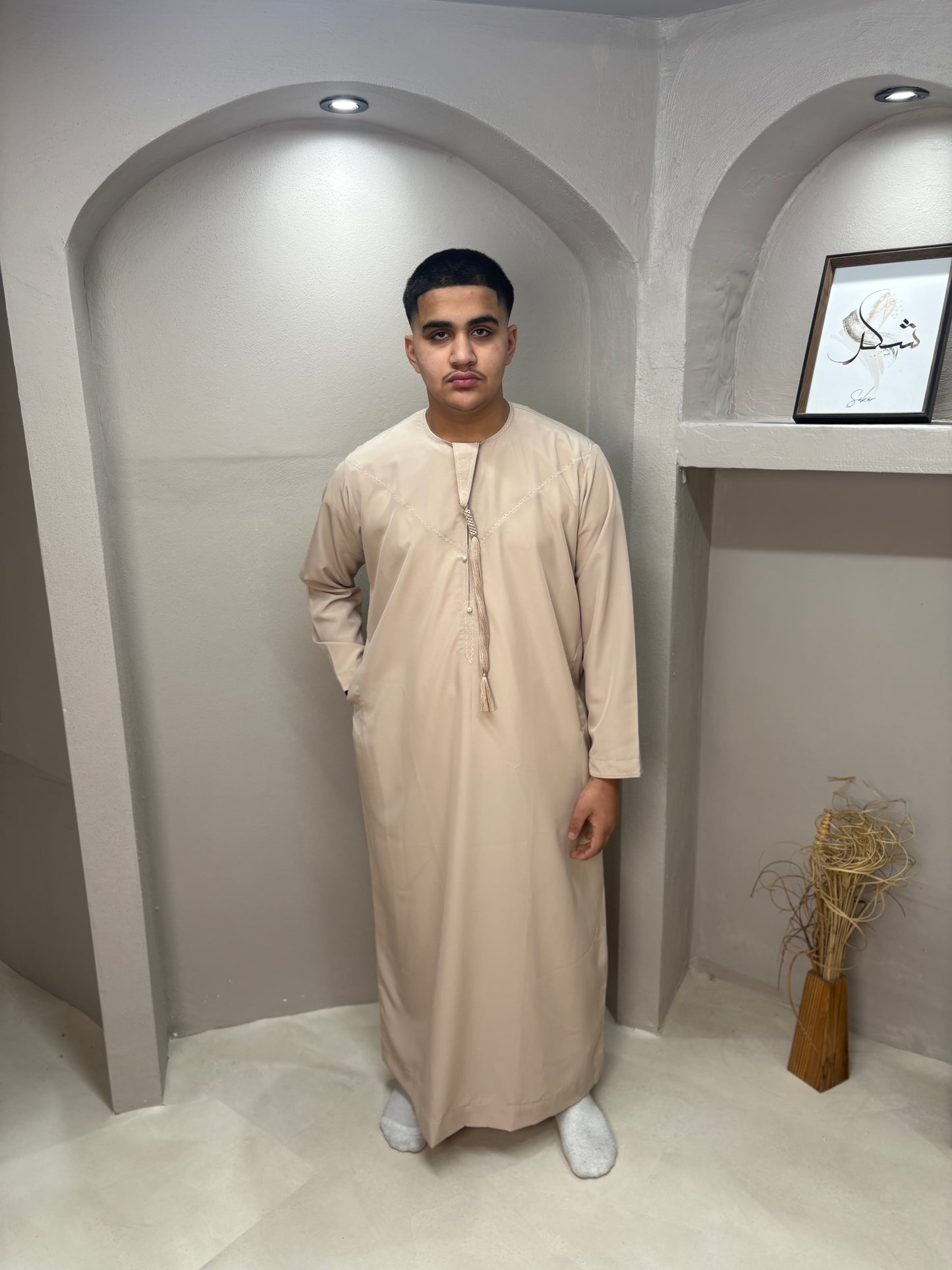 Beige Emirati Thobe